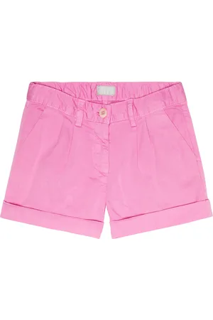 Il gufo Shorts aus Gabardine