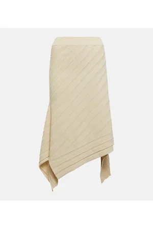 Stella McCartney Midirock aus Rippstrick