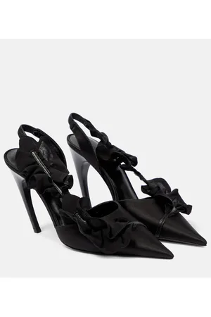 Nensi Dojaka Slingback-Pumps aus Satin