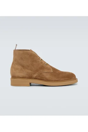Gianvito Rossi Desert Boots aus Veloursleder