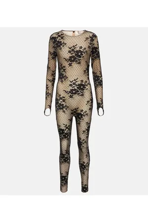 Wolford X N21 Jumpsuit Pattie mit Spitze