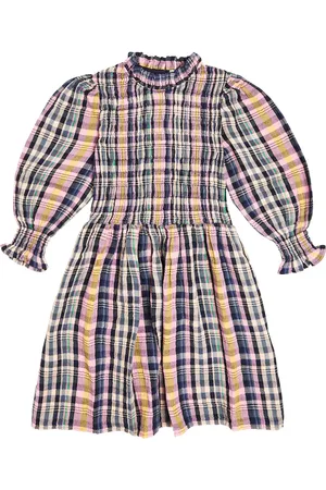 The New Society Kleid Ricarda aus Baumwolle