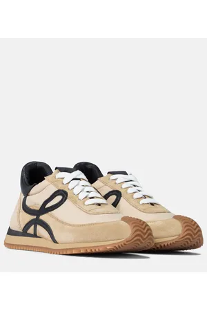 Loewe Sneakers Flow Runner mit Veloursleder