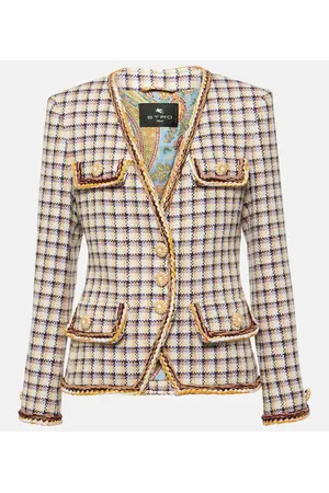Etro Jacke aus einem Baumwollgemisch
