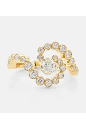 SOPHIE BILLE BRAHE Ring Ocean de Ciel aus 18kt Gelbgold mit Diamanten