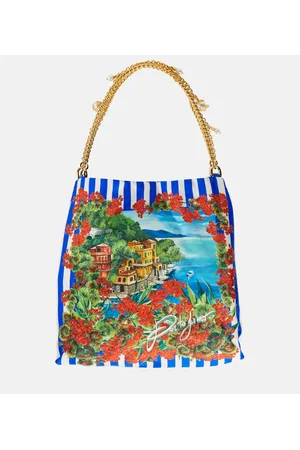 Dolce & Gabbana Schultertasche Portofino aus Seide