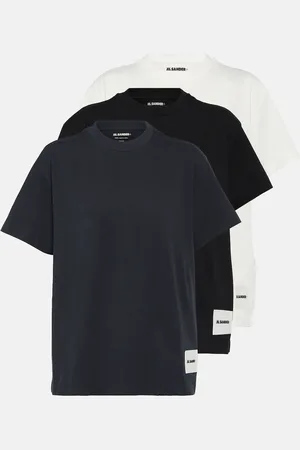 Jil Sander Set aus 3 T-Shirts aus Baumwoll-Jersey