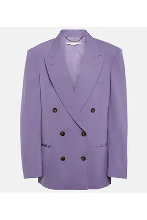 Stella McCartney Oversize-Blazer aus einem Wollgemisch