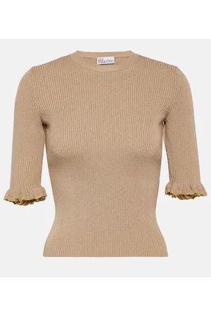 RED Valentino Top aus einem Wollgemisch