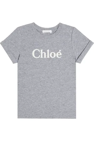 Chloé Chloé Kids T-Shirt aus Baumwoll-Jersey