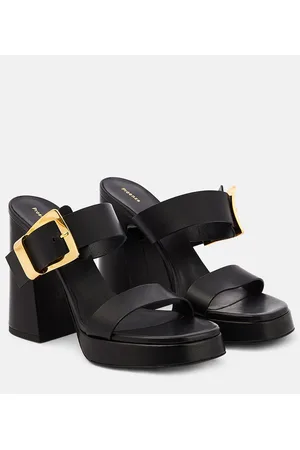 Proenza Schouler Pantoletten Buckle Slide aus Leder
