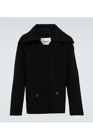 Nanushka Jacke Zevi aus Wolle und Seide