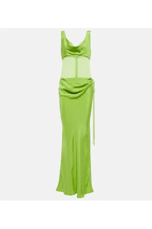 CHRISTOPHER ESBER Robe aus Seidensatin