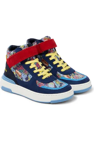 Marc Jacobs Bedruckte Sneakers aus Leder
