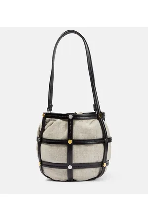 Staud Bucket-Bag Ellie mit Leder