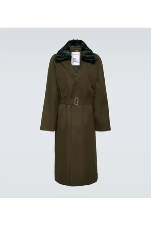 Burberry Carcoat aus Baumwoll-Gabardine