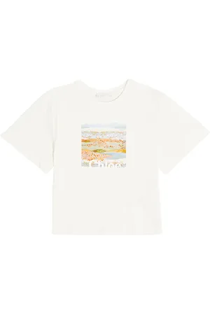 Chloé Chloé Kids T-Shirt aus Baumwoll-Jersey