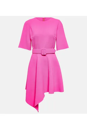 Oscar de la Renta Minikleid aus einem Wollgemisch