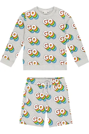Stella McCartney Set aus Sweatshirt und Shorts