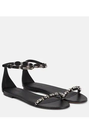Isabel Marant Verzierte Sandalen aus Leder