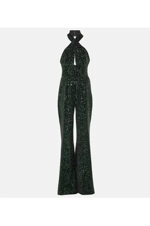 Elie saab Jumpsuit mit Pailletten
