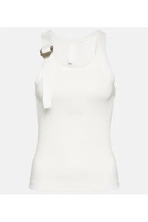 DION LEE Top Safety Slider aus Baumwollgemisch