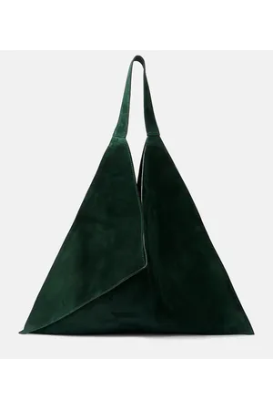 Khaite Tote Sara Medium aus Veloursleder
