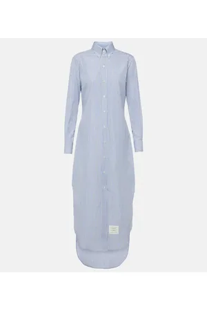 Thom Browne Hemdblusenkleid aus Baumwolle