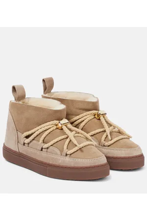 INUIKII Schneestiefel Classic Low aus Veloursleder