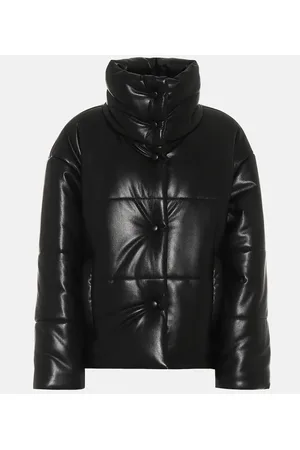 Nanushka Wattierte Jacke Hide aus Lederimitat