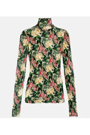 Paco rabanne Top aus Crêpe