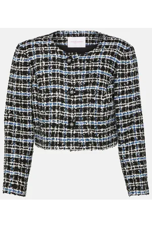 Carolina Herrera Cropped-Jacke aus Tweed