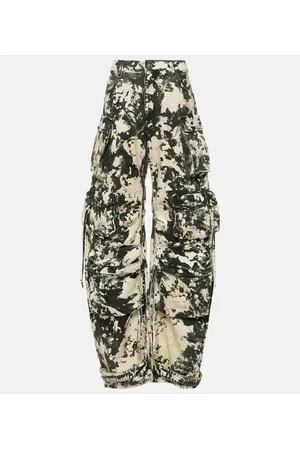 The Attico Bedruckte Cargohose Fern aus Baumwolle