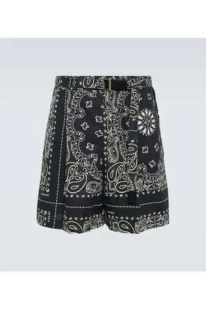 SACAI Shorts aus Baumwollpopeline