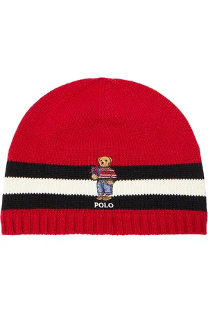 Ralph Lauren Mütze Polo Bear aus Baumwolle