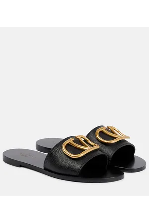 VALENTINO GARAVANI Pantoletten VLogo Signature aus Leder