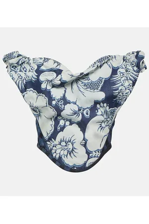 Vivienne Westwood Bustier-Top Sunday aus Denim