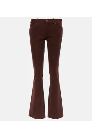 7 for all Mankind Mid-Rise Flared Jeans