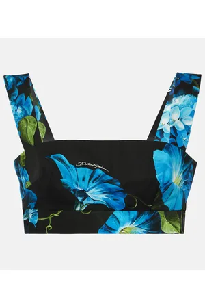 Dolce & Gabbana Cropped-Top aus Baumwolle