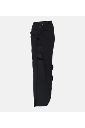 Rick Owens High-Rise-Maxirock