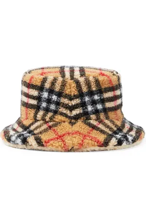 Burberry Hut Burberry Check aus Fleece