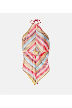 Missoni Top aus Häkelstrick