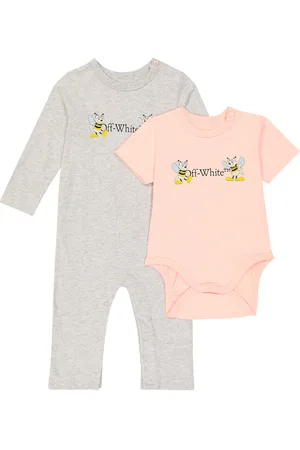 OFF-WHITE Baby Set aus Spieler und Body