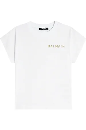 Balmain T-Shirt aus Baumwoll-Jersey