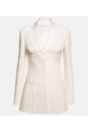 OFF-WHITE Blazer aus Cady
