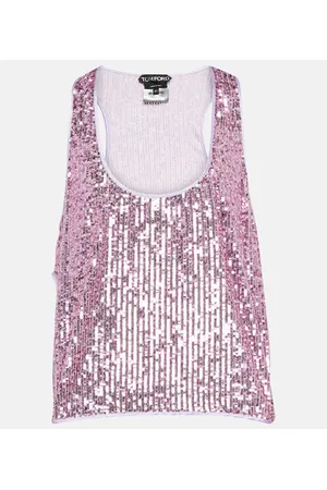 Tom Ford Top mit Pailletten