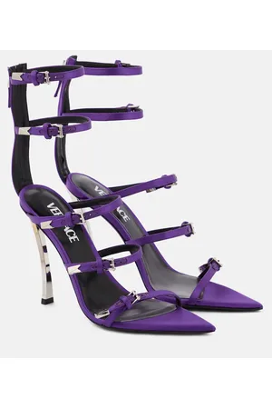 VERSACE Sandalen Pin-Point aus Leder
