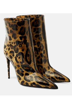 Dolce & Gabbana Ankle Boots Lollo aus Lackleder