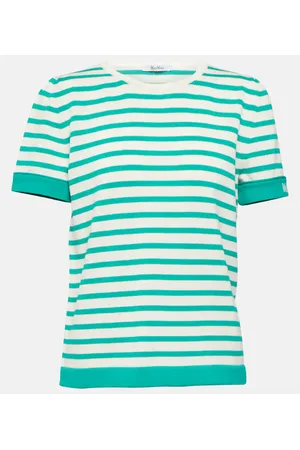 Max Mara Top Limone aus Baumwolle