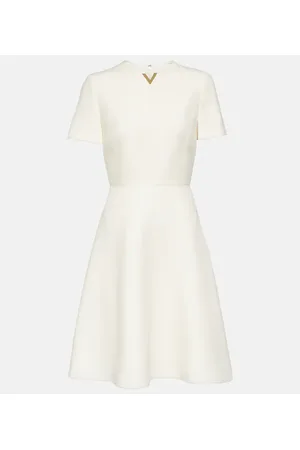 VALENTINO Minikleid aus Wolle und Seide